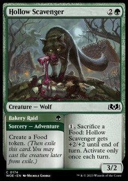 Hollow Scavenger // Bakery Raid - Wilds of Eldraine (Common) [WOE-174]