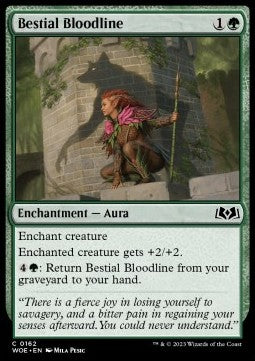 Bestial Bloodline - Wilds of Eldraine (Common) [WOE-162]