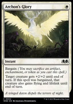 Archon's Glory - Wilds of Eldraine (Common) [WOE-2]