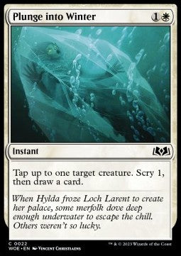 Plunge into Winter - Wilds of Eldraine (Common) [WOE-22]