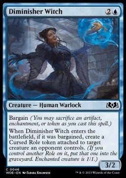 Diminisher Witch - Wilds of Eldraine (Common) [WOE-46]
