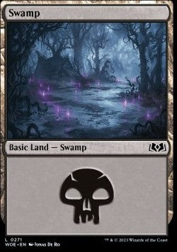 Swamp (V.2) - Wilds of Eldraine (Land) [WOE-271]