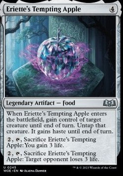 Eriette's Tempting Apple - Wilds of Eldraine (Uncommon) [WOE-245]