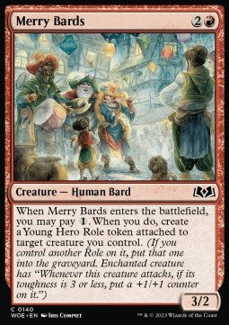 Merry Bards - Wilds of Eldraine (Common) [WOE-140]