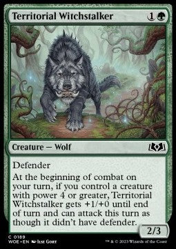 Territorial Witchstalker - Wilds of Eldraine (Common) [WOE-189]