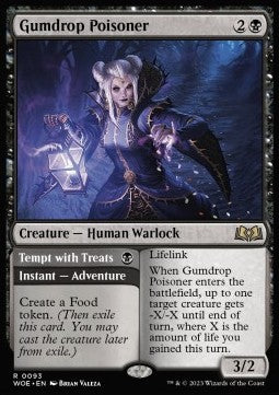Gumdrop Poisoner // Tempt with Treats⁣ - Wilds of Eldraine⁣ (Rare)⁣ [93]
