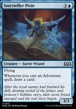 Storyteller Pixie - Wilds of Eldraine: Extras (Uncommon) [XWOE-313]