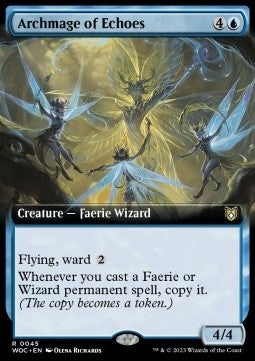 Archmage of Echoes⁣ - Commander: Wilds of Eldraine: Extras⁣ (Rare)⁣ [45]