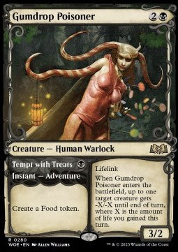 Gumdrop Poisoner // Tempt with Treats⁣ - Wilds of Eldraine: Extras⁣ (Rare)⁣ [280]