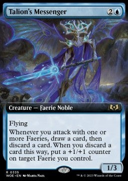 Talion's Messenger⁣ - Wilds of Eldraine: Extras⁣ (Rare)⁣ [335]