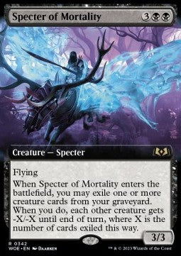 Specter of Mortality⁣ - Wilds of Eldraine: Extras⁣ (Rare)⁣ [342]