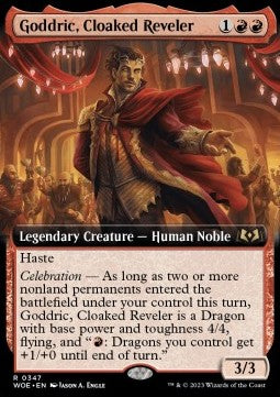 Goddric, Cloaked Reveler - Wilds of Eldraine: Extras (Rare) [XWOE-347]