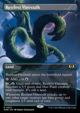 Restless Vinestalk⁣ - Wilds of Eldraine: Extras⁣ (Rare)⁣ [307]