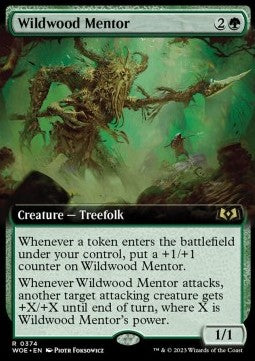 Wildwood Mentor (V.2) - Wilds of Eldraine: Extras (Rare) [XWOE-374]