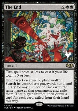 The End (V.2)⁣ - Wilds of Eldraine: Promos⁣ (Rare)⁣ [87]
