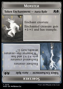 Monster Role / Sorcerer Role Token - Wilds of Eldraine: Extras (Token) [XWOE-15]