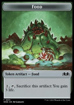 Food Token (V.2) - Wilds of Eldraine: Extras (Token) [XWOE-11]