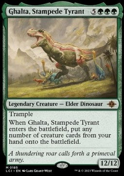 Ghalta, Stampede Tyrant⁣ - The Lost Caverns of Ixalan⁣ (Mythic)⁣ [185]