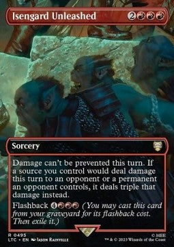 Isengard Unleashed (V.1) - The Lord of the Rings: Tales of Middle-earth Holiday Release (Rare) [LTRH-495]