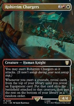 Rohirrim Chargers (V.1) - The Lord of the Rings: Tales of Middle-earth Holiday Release (Rare) [LTRH-496]