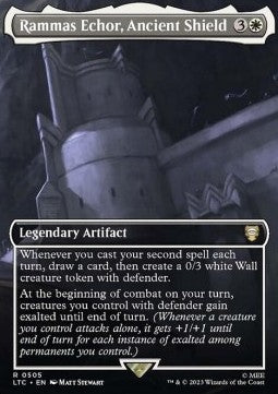 Rammas Echor, Ancient Shield (V.1) - The Lord of the Rings: Tales of Middle-earth Holiday Release (Rare) [LTRH-505]