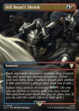 Fell Beast's Shriek (V.1) - The Lord of the Rings: Tales of Middle-earth Holiday Release (Rare) [LTRH-508]