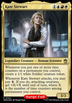 Kate Stewart (V.2) - Universes Beyond: Doctor Who: Extras (Rare) [XWHO-744]