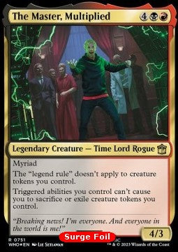 The Master, Multiplied (V.3) - Universes Beyond: Doctor Who: Extras (Rare) [XWHO-751]