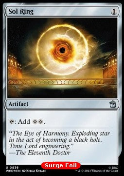 Sol Ring - Universes Beyond: Doctor Who: Extras (Uncommon) [XWHO-836]