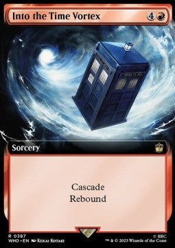 Into the Time Vortex (V.1) - Universes Beyond: Doctor Who: Extras (Rare) [XWHO-387]