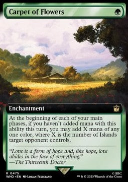 Carpet of Flowers (V.1) - Universes Beyond: Doctor Who: Extras (Rare) [XWHO-475]