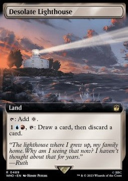 Desolate Lighthouse (V.1) - Universes Beyond: Doctor Who: Extras (Rare) [XWHO-489]