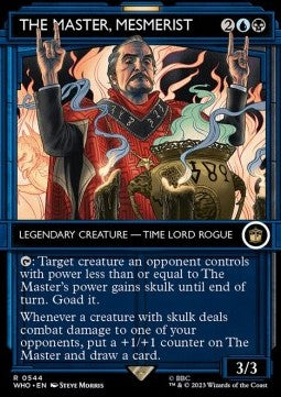 The Master, Mesmerist (V.2) - Universes Beyond: Doctor Who: Extras (Rare) [XWHO-544]