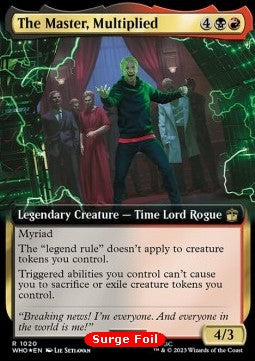 The Master, Multiplied (V.4) - Universes Beyond: Doctor Who: Extras (Rare) [XWHO-1020]