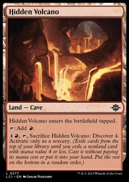 Hidden Volcano - The Lost Caverns of Ixalan (Land) [LCI-277]