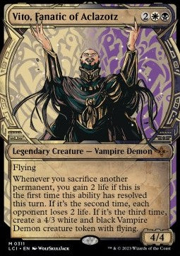 Vito, Fanatic of Aclazotz⁣ - The Lost Caverns of Ixalan: Extras⁣ (Mythic)⁣ [311]