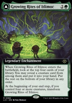 Growing Rites of Itlimoc // Itlimoc, Cradle of the Sun⁣ - The Lost Caverns of Ixalan: Extras⁣ (Rare)⁣ [380]
