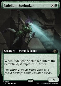 Jadelight Spelunker (V.1) - The Lost Caverns of Ixalan: Extras (Rare) [XLCI-382]