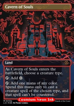 Cavern of Souls (V.5)⁣ - The Lost Caverns of Ixalan: Extras⁣ (Mythic)⁣ [410e]