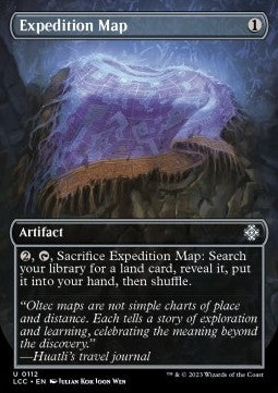 Expedition Map⁣ - Commander: The Lost Caverns of Ixalan: Extras⁣ (Uncommon)⁣ [112]