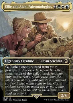 Ellie and Alan, Paleontologists (V.1)⁣ - Universes Beyond: Jurassic World Collection⁣ (Rare)⁣ [10]