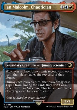 Ian Malcolm, Chaotician (V.1)⁣ - Universes Beyond: Jurassic World Collection⁣ (Rare)⁣ [13]