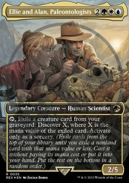 Ellie and Alan, Paleontologists (V.2)⁣ - Universes Beyond: Jurassic World Collection⁣ (Rare)⁣ [35]