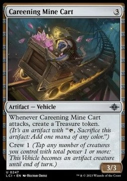 Careening Mine Cart - The Lost Caverns of Ixalan (Uncommon) [LCI-247]