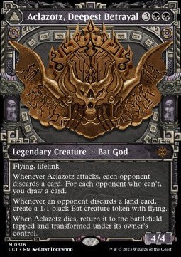 Aclazotz, Deepest Betrayal // Temple of the Dead - The Lost Caverns of Ixalan: Extras (Mythic) [XLCI-316]