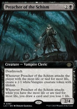Preacher of the Schism⁣ - The Lost Caverns of Ixalan: Extras⁣ (Rare)⁣ [367]
