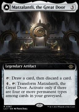 Matzalantli, the Great Door // The Core⁣ - The Lost Caverns of Ixalan: Extras⁣ (Rare)⁣ [387]