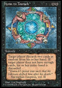 Hymn to Tourach (V.2) - Fallen Empires (Common)