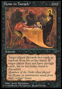 Hymn to Tourach (V.4) - Fallen Empires (Common)