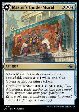 Master's Guide-Mural // Master's Manufactory - The Lost Caverns of Ixalan (Uncommon) [LCI-233]